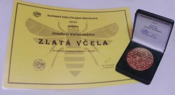 Ocenenia Slovenského zväzu včelárov