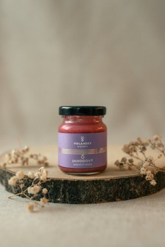 Jahodový medový krém 70g