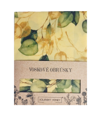 Veľký voskový obrúsok - eukalyptové listy