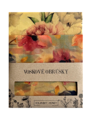 Sada 2 voskových obrúskov - akvarel