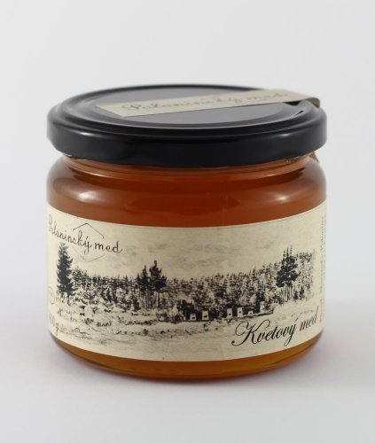 Poloninský med kvetový 400g