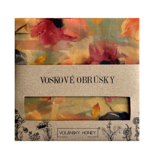 Stredný voskový obrúsok - akvarel