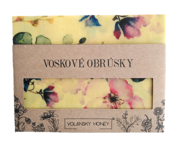 Malý voskový obrúsok - ruže