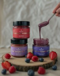 3X Malinový medový krém 250g