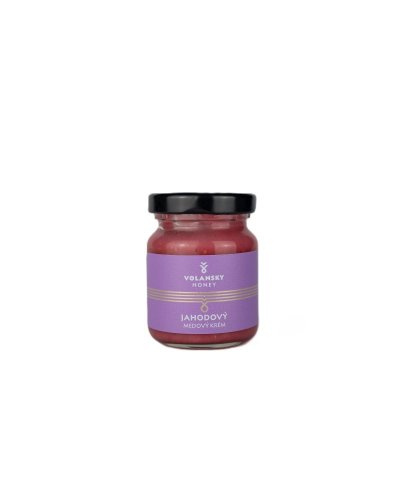 Jahodový medový krém 70g