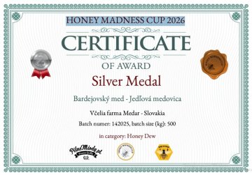Bardejovský med potvrdil svetovú extratriedu 🏆